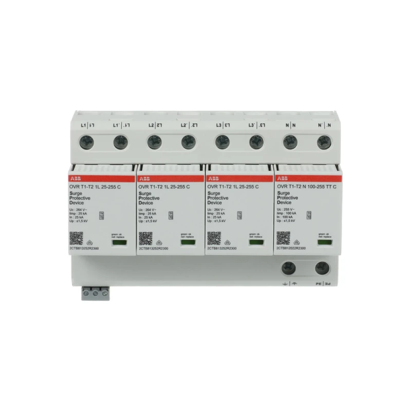 ABB OVR T1-T2 3N 100-255 P TS