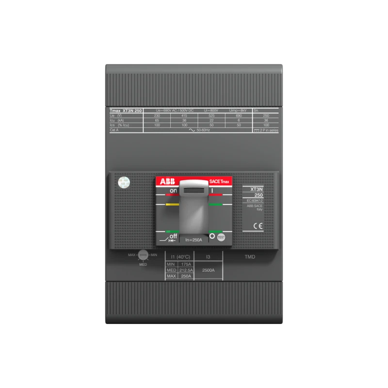 ABB XT3N 250 TMD 200-2000 3p F F