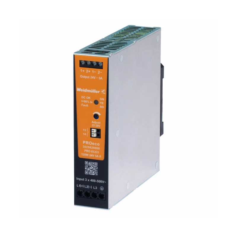 Weidmuller PRO ECO3 120W 24V 5A II Power Supply
