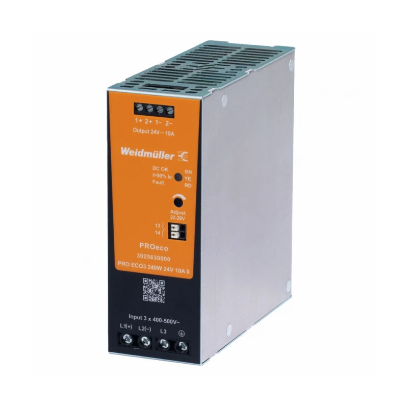 Weidmuller PRO ECO3 240W 24V 10A II Power Supply