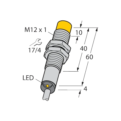 Turck NI4-M12-ADZ31X 7M