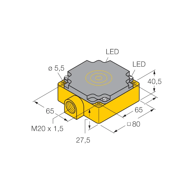 Turck NI40-CP80-FZ3X2/S97