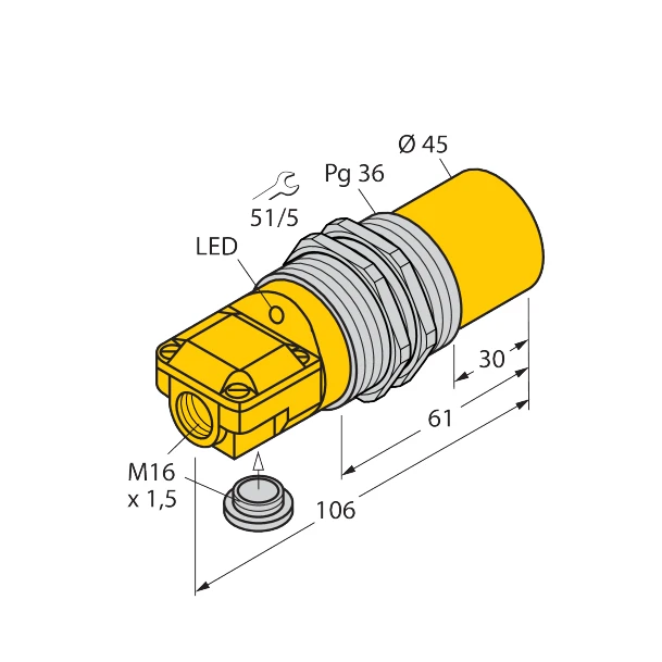 Turck NI40-G47SR-FZ3X2