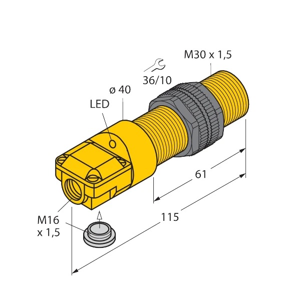 Turck BI10-P30SR-AP6X