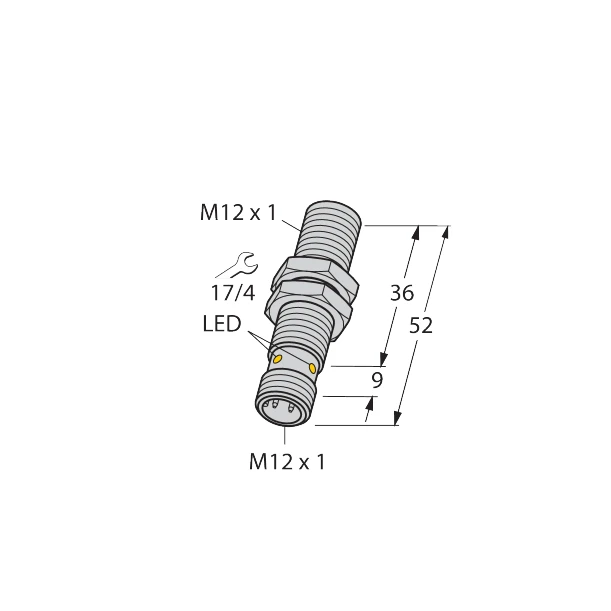 Turck BI4U-EM12WD-IOL6X2-H1141
