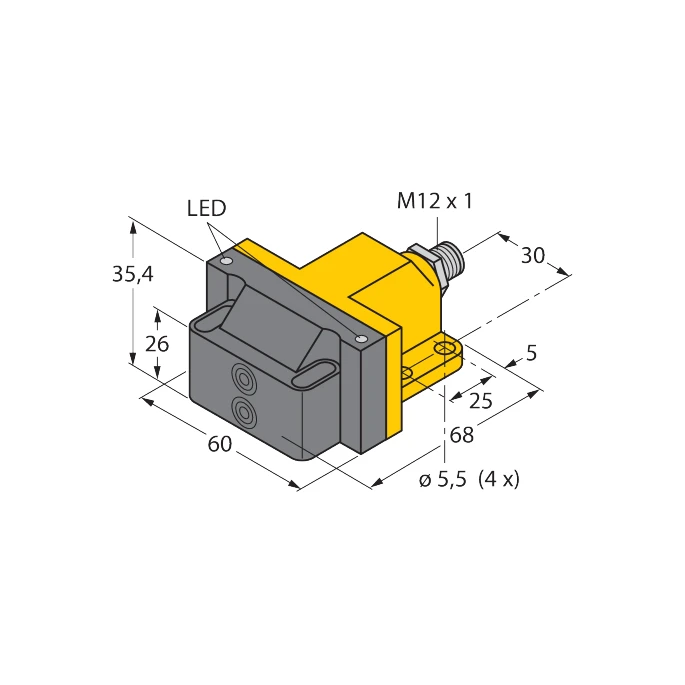 Turck NI4-DSU26-2AP4X2-H1141