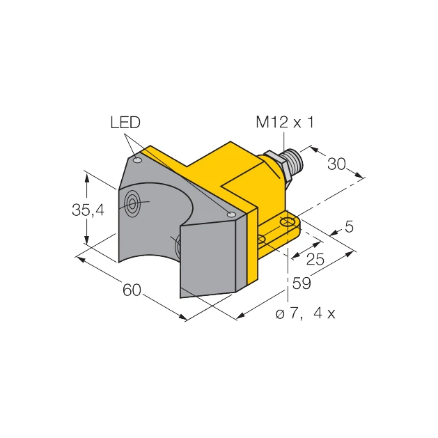 Turck NI4-DSU35-2Y1X2-H1140