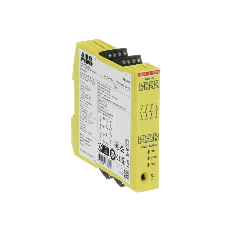 ABB Sentry SSR20M Safety Relay