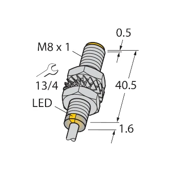 Turck BI3-M08E-AN6X Inductive Sensor