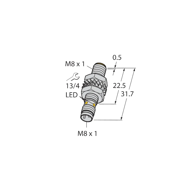 Turck BI3-M08K-AP6X-V1131 Inductive Sensor