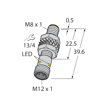 Turck BI3-M08K-VP6X-H1341 Inductive Sensor