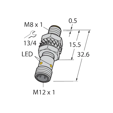 Turck BI3-M08KK-AN6X-H1341 Inductive Sensor