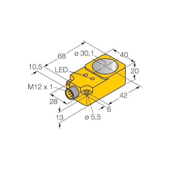 Turck BI30R-Q20-AP6X2-H1141