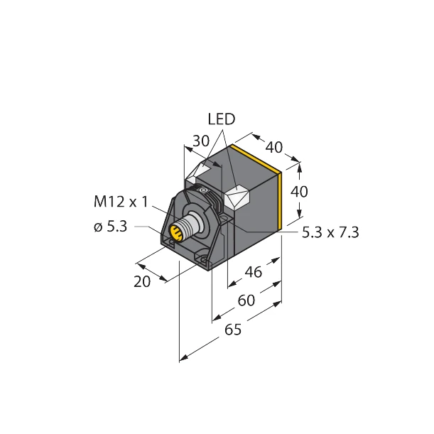Turck BI30U-CK40-AN6X2-H1141 Inductive Sensor