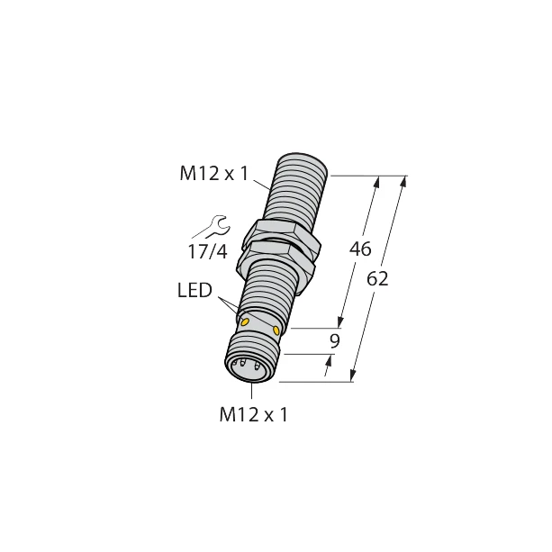 Turck BI3NF-EM12HE-AP6X2-H1141