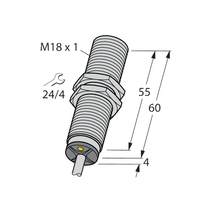 Turck BI8-M18-LI-EXI Inductive Sensor