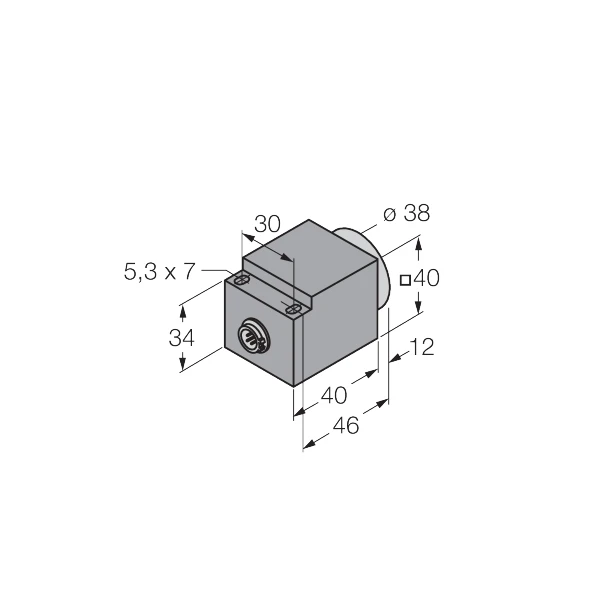 Turck NI25-CQ40-L1131/S1102 Inductive Sensor
