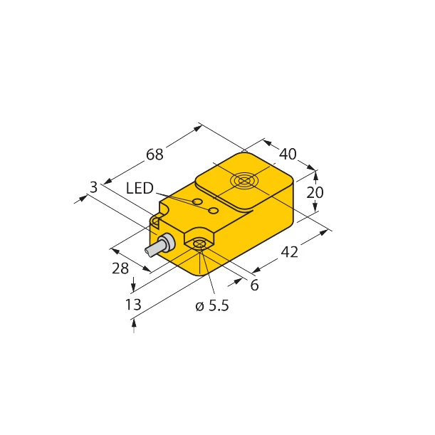 Turck NI25-Q20-AN6X2 Inductive Sensor
