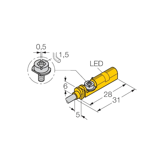 Turck BIM-UNT-AP6X Magnetic Sensor