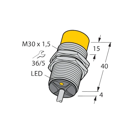 Turck NI15-G30-Y1X Inductive Sensor