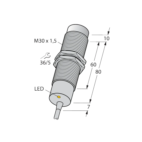 Turck NI15-M30-AZ3X/S120 Inductive Sensor
