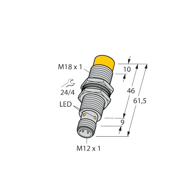 Turck NI15U-M18M-VP6X-H1141 Inductive Sensor