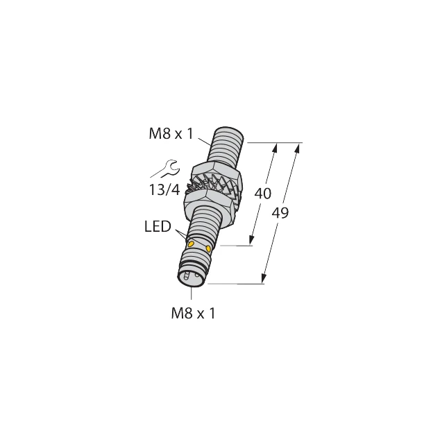 Turck BI2U-EGT08-AP6X-V1131 Inductive Sensor