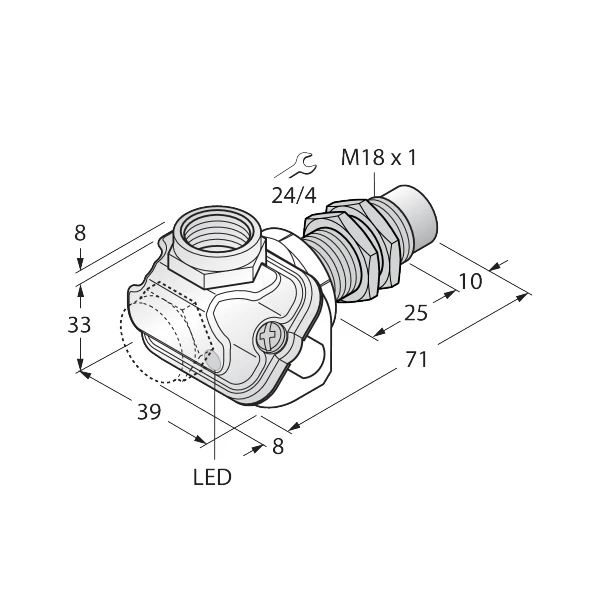 Turck NI10-EM18WDTC-Y1X