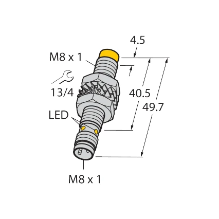 Turck NI5-M08E-AP6X-V1131 Inductive Sensor