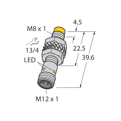 Turck NI5-M08K-VP6X-H1341 Inductive Sensor