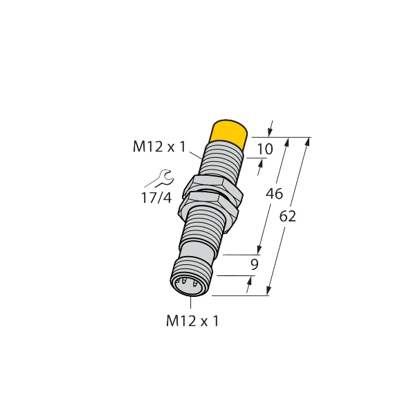Turck NI5-M12-LIU-H1141 Inductive Sensor