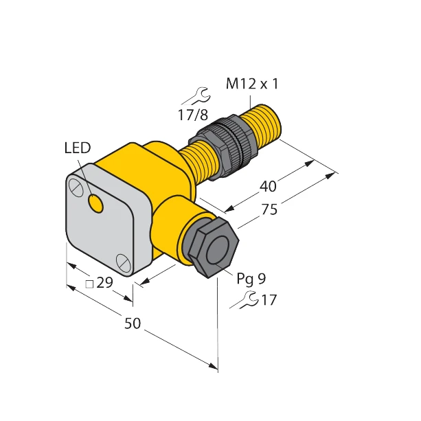 Turck NI5-P12SK-AP6X Inductive Sensor