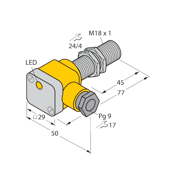 Turck BI5U-EG18SK-AP6X Proximity Sensor