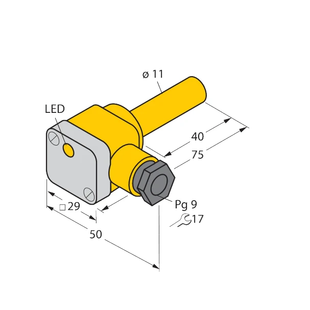 Turck NI5-K11SK-AP6X Inductive Sensor