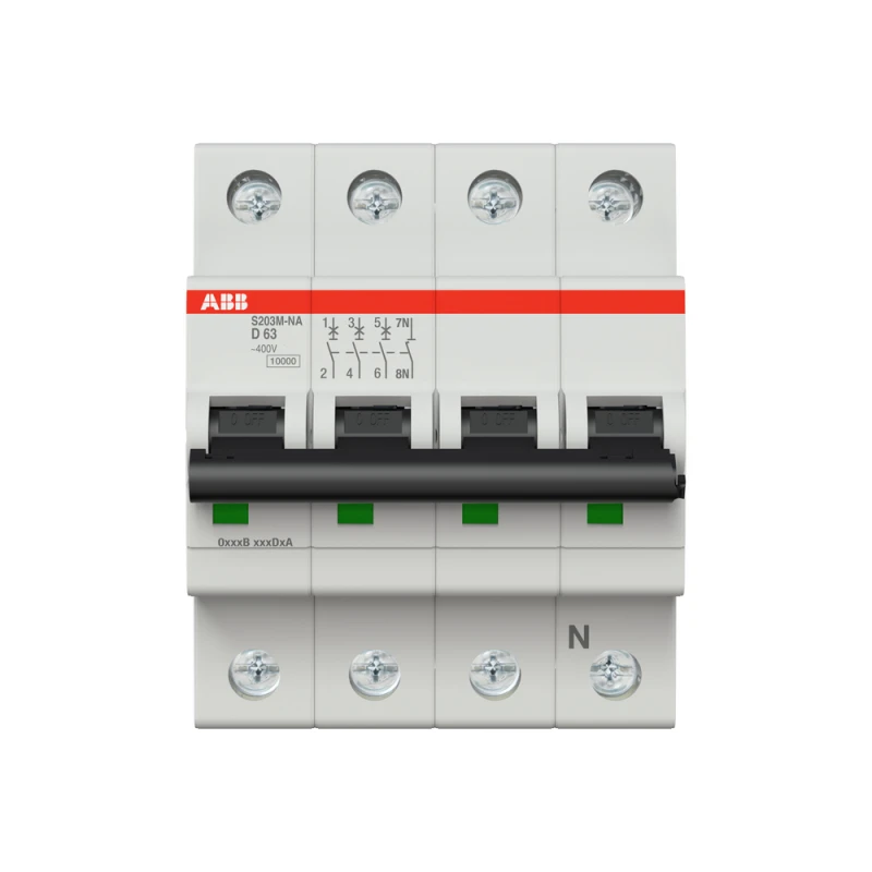 ABB S203M-D63NA Circuit Breaker