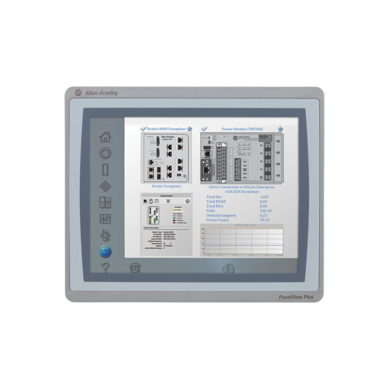 Allen Bradley 2711P-RGT10SP HMI Screen