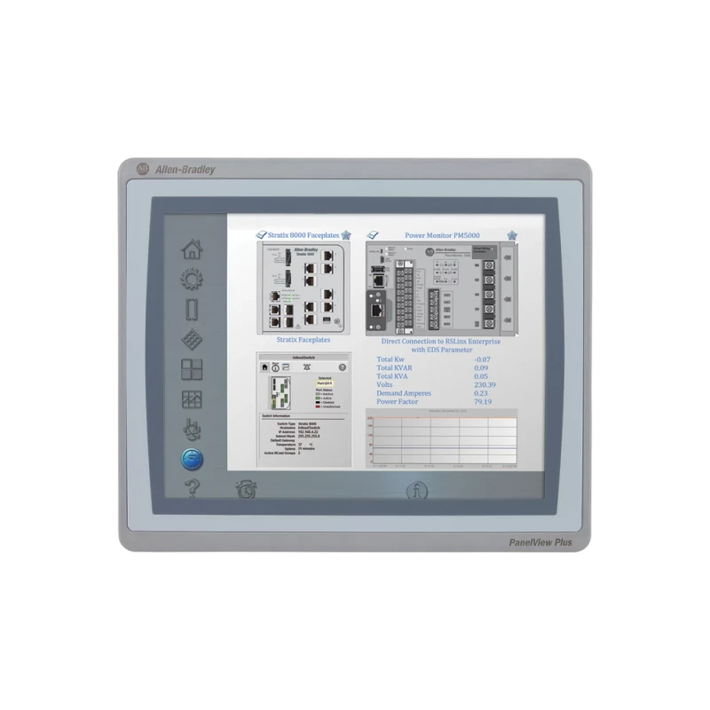 Allen Bradley 2711P-RGT6S HMI Screen