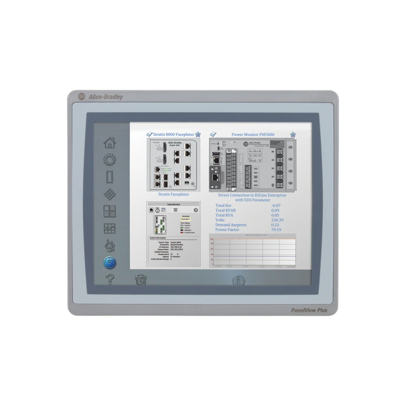Allen Bradley 2711P-T4W21D8S-B HMI Screen