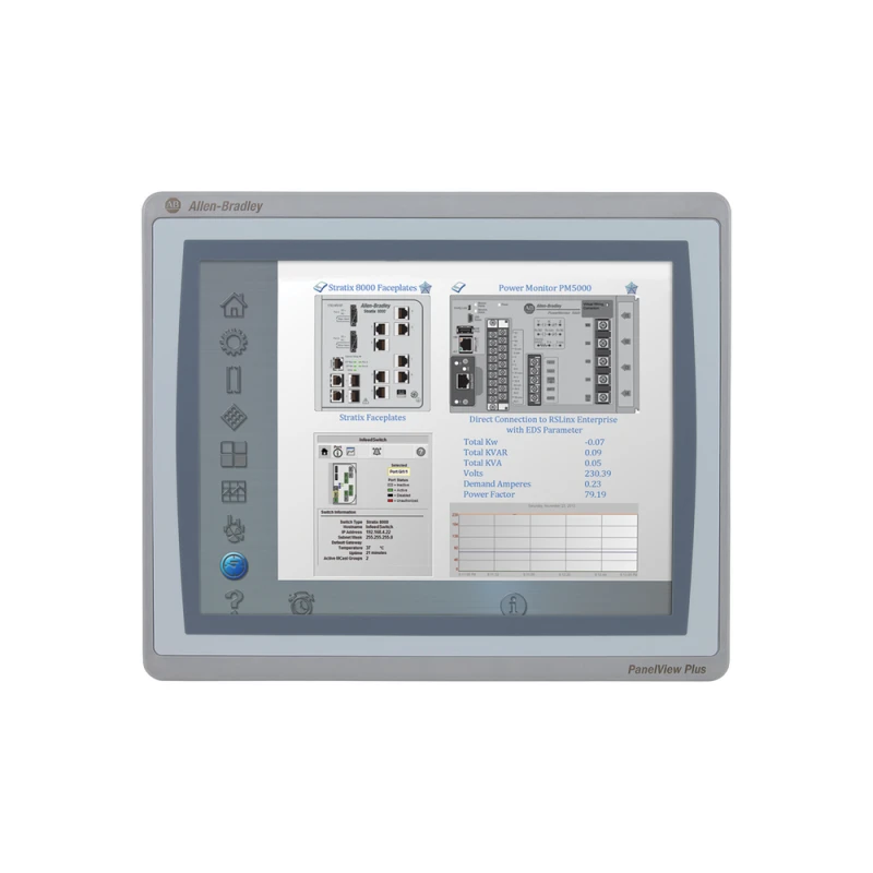 Allen Bradley 2711P-T7C21D8S HMI Screen