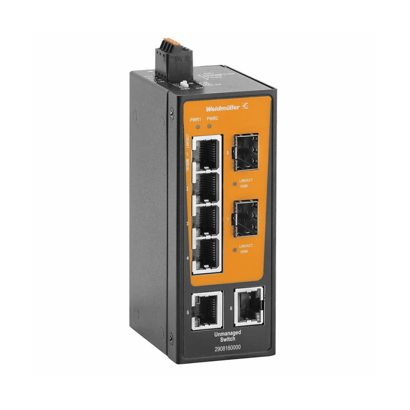 Weidmuller IE-SW-BLB-08-6TX-2FESFP Ethernet Switch