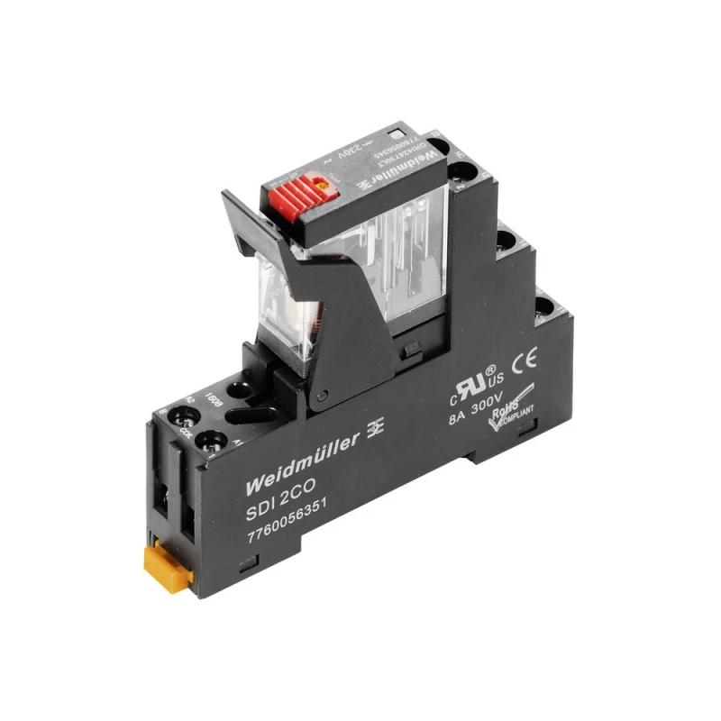 Weidmuller DRIKIT 115VAC 1CO LD/PB Relay