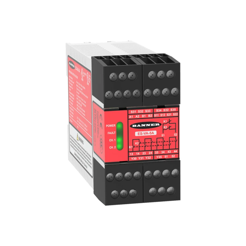 Banner ES-VA-5A Safety Relay