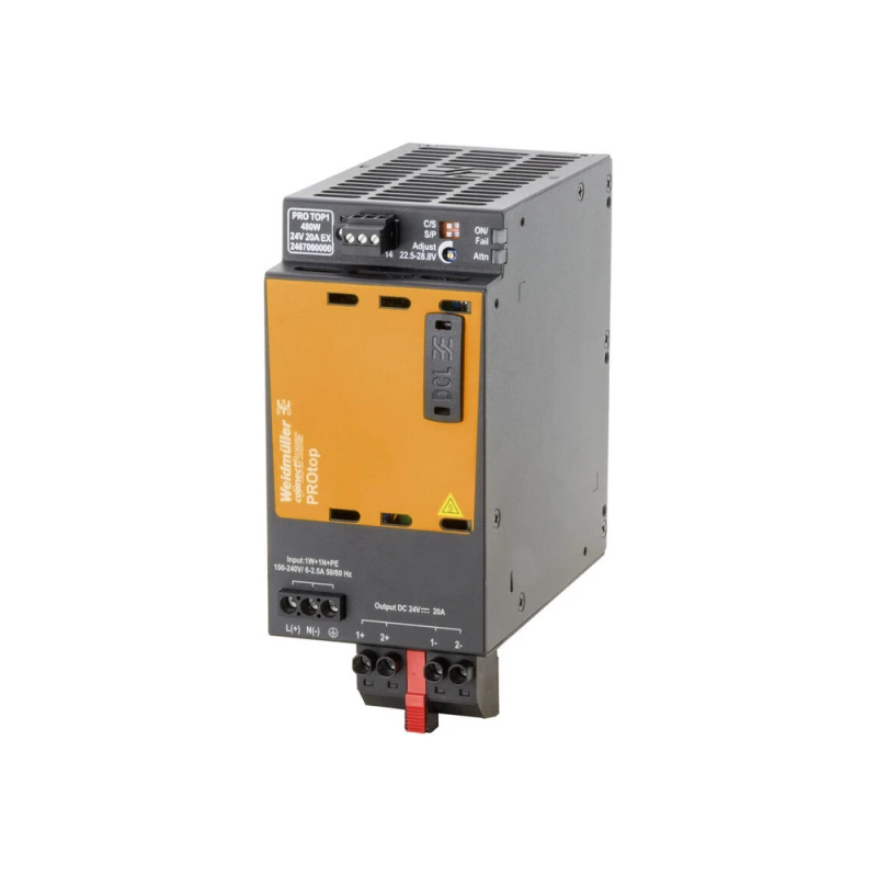 Weidmuller PRO TOP1 480W 24V 20A EX Power Supply
