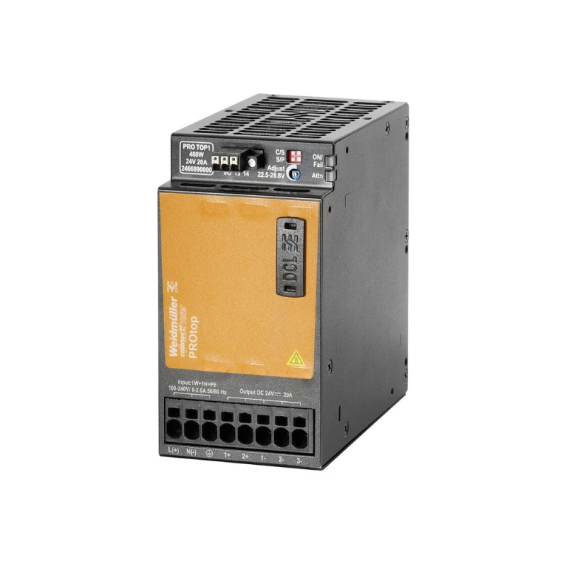 Weidmuller PRO TOP1 480W 24V 20A Power Supply