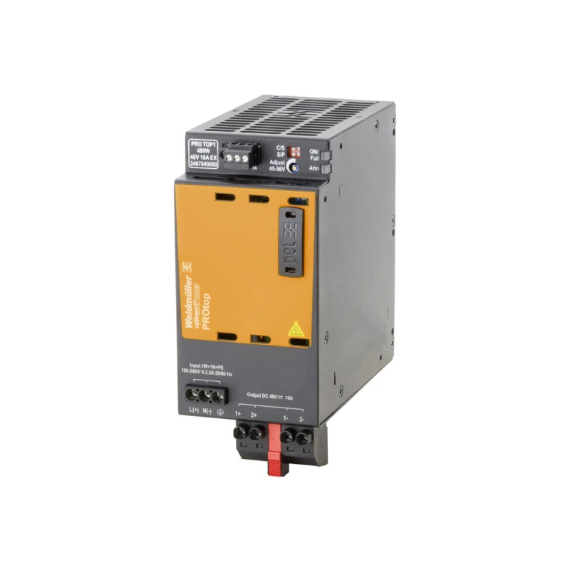 Weidmuller PRO TOP1 480W 48V 10A EX Power Supply