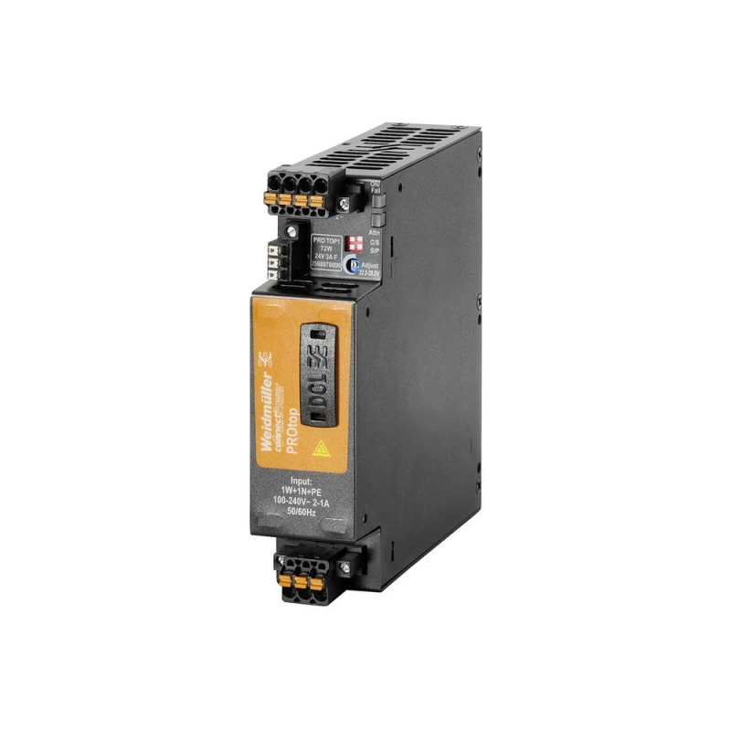 Weidmuller PRO TOP1 72W 24V 3A F Power Supply