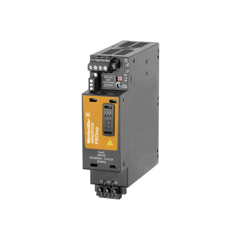 Weidmuller PRO TOP2 120W 24V 5A UW EX Power Supply