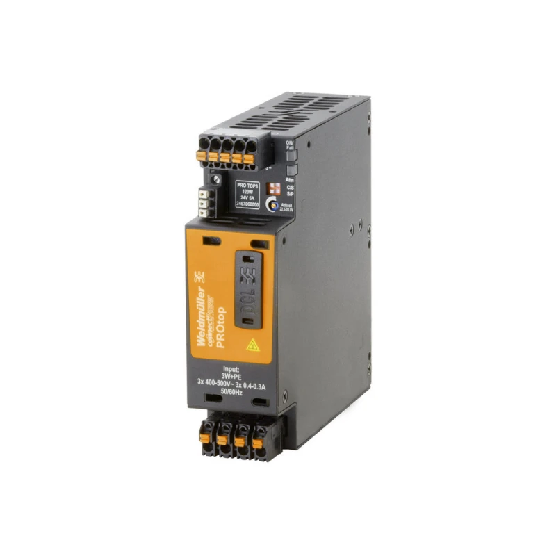 Weidmuller PRO TOP3 120W 24V 5A Power Supply